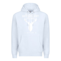 White Hunting Retirement Plan Funny Elk Deer Retired Hunter Gift Premium Hoodie - longCreatives