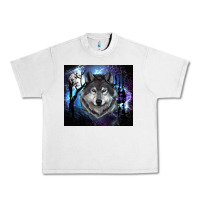 Lunar Rock wolf and full moon Urban Heavy Tee - RanaPortraitStore