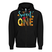 Black sweet one pineapple Zipper Hoodie - Artiststas