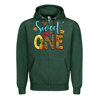Sports Green sweet one pineapple Zipper Hoodie - Artiststas
