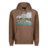 Chestnut india agra taj mahal mausoleum travel tourist Premium Hoodie - longCreatives