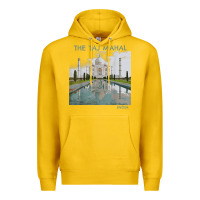 Lemon india agra taj mahal mausoleum travel tourist Premium Hoodie - longCreatives