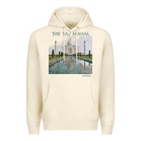 Sandshell india agra taj mahal mausoleum travel tourist Premium Hoodie - longCreatives