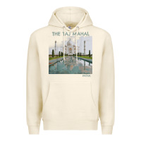 Tofu india agra taj mahal mausoleum travel tourist Premium Hoodie - longCreatives