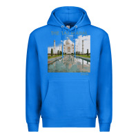 True Royal india agra taj mahal mausoleum travel tourist Premium Hoodie - longCreatives