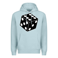 Black Gaming Dice Halloween Costume Cool Quirky Funny Premium Hoodie | Teevron