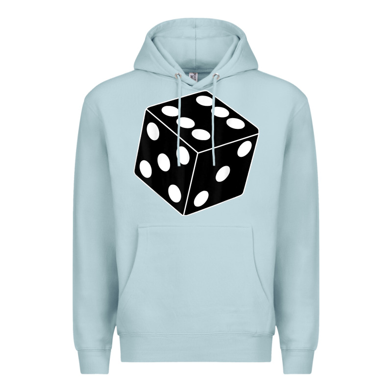 Black Gaming Dice Halloween Costume Cool Quirky Funny Premium Hoodie by longCreatives | Teevron