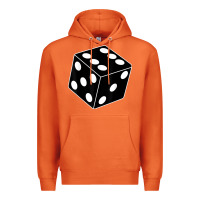 Carrot black gaming dice halloween costume cool quirky funny Premium Hoodie - longCreatives
