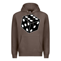 Coffee black gaming dice halloween costume cool quirky funny Premium Hoodie - longCreatives