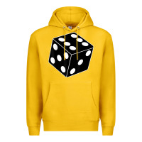 Lemon black gaming dice halloween costume cool quirky funny Premium Hoodie - longCreatives