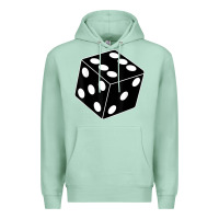 Seafoam black gaming dice halloween costume cool quirky funny Premium Hoodie - longCreatives