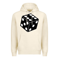 Tofu black gaming dice halloween costume cool quirky funny Premium Hoodie - longCreatives