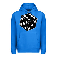 True Royal black gaming dice halloween costume cool quirky funny Premium Hoodie - longCreatives
