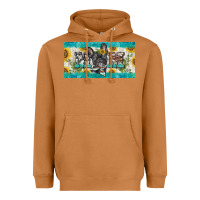 Meerkat french bulldog mom license plate template Heavyweight Hoodie - BarkalooDesign