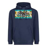 Navy french bulldog mom license plate template Heavyweight Hoodie - BarkalooDesign