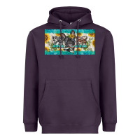 Plum french bulldog mom license plate template Heavyweight Hoodie - BarkalooDesign