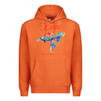 Carrot kauai hawaii watercolor sea turtle souvenir Premium Hoodie - longCreatives