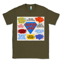 Army Green super dad Classic Tee - TumblerDesignByShophia