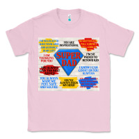 Bubblegum Pink super dad Classic Tee - TumblerDesignByShophia