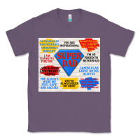 Lavender super dad Classic Tee - TumblerDesignByShophia