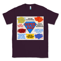 Plum super dad Classic Tee - TumblerDesignByShophia