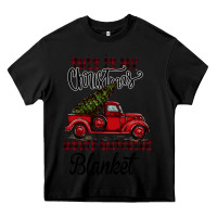 Black This is My Christmas Movie Watching Blanket Heavy Core Tee - Bettercallsaul