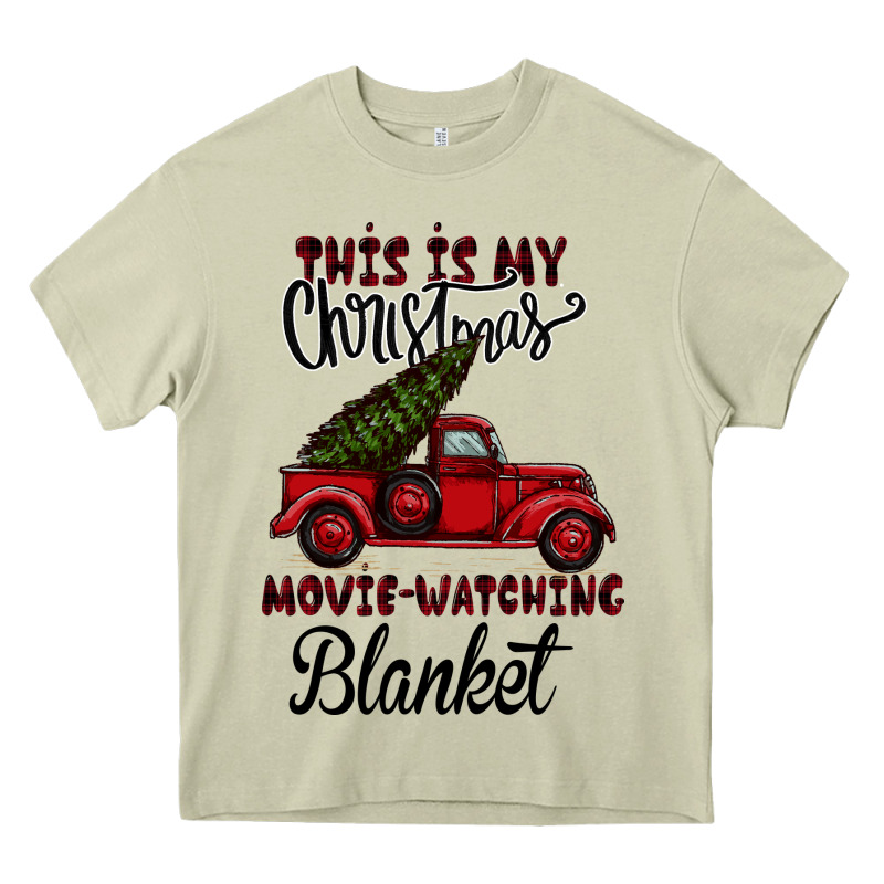 This Is My Christmas Movie Watching Blanket Heavy Core Tee by Bettercallsaul | Teevron