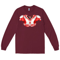Burgundy practice jersey fa element Long Sleeve Tee - FaDigitalArtStudio