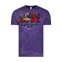 Cloud Purple love came down luke 2 11 Vintage Tee - CowGirlArtShop