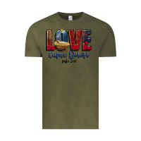 Vintage Olive love came down luke 2 11 Vintage Tee - CowGirlArtShop