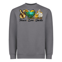 Storm Peace Love Ducks Heavyweight Sweatshirt - LillyAllenDesigns