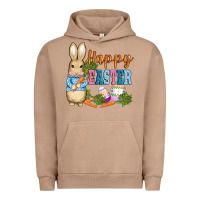 Pigment Burro easter bunny egg and carrots Urban Hoodie - AdoDesignShop