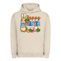 Easter Bunny Egg And Carrots Urban Hoodie | Teevron