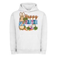 Pigment Lunar Rock easter bunny egg and carrots Urban Hoodie - AdoDesignShop