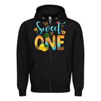 Black sweet one lemon Zipper Hoodie - Artiststas