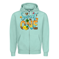 Seafoam sweet one lemon Zipper Hoodie - Artiststas