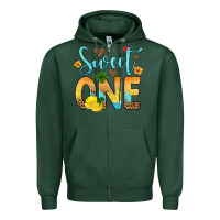 Sports Green sweet one lemon Zipper Hoodie - Artiststas
