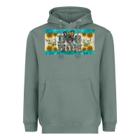 Sage dog mom french  bulldog license plate template Heavyweight Hoodie - BarkalooDesign