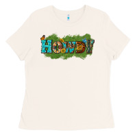Bone Western Howdy Ladies Tee - texasbilliewilder
