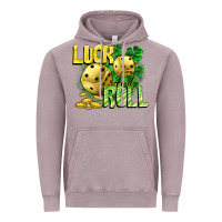 Vintage Zinc Luck and roll Vintage Hoodie - CowGirlArtShop