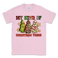 Bubblegum Pink My kind of Christmas trees Classic Tee - RanaPortraitStore