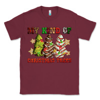 Burgundy My kind of Christmas trees Classic Tee - RanaPortraitStore