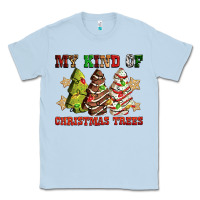 Dusty Blue My kind of Christmas trees Classic Tee - RanaPortraitStore