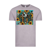 Vintage Zinc western blessed sunflower's Vintage Tee - RanaPortraitStore