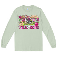 Matcha cupid's favorite teacher Long Sleeve Tee - OliviaCreatesArt