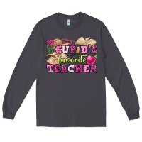 Smoke cupid's favorite teacher Long Sleeve Tee - OliviaCreatesArt