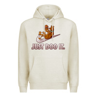 Oatmeal Heather just doo it - Scooby Dog shanwech Halloween Premium Hoodie - longCreatives