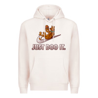 Pale Pink just doo it - Scooby Dog shanwech Halloween Premium Hoodie - longCreatives