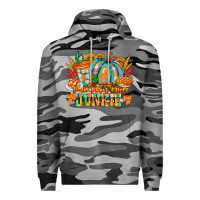 Slate Camo Pumpkin Spice Junkie Premium Hoodie - CowhideDigitalArt