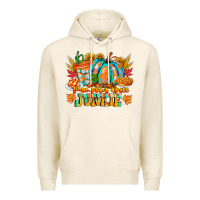 Tofu Pumpkin Spice Junkie Premium Hoodie - CowhideDigitalArt